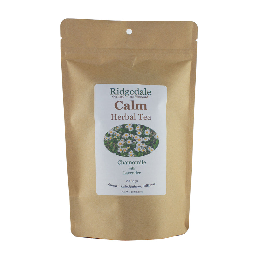 Calm Tea Direct From Ridgedale Orchard and Vineyard
