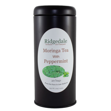 Moringa Mint Tea in Tin