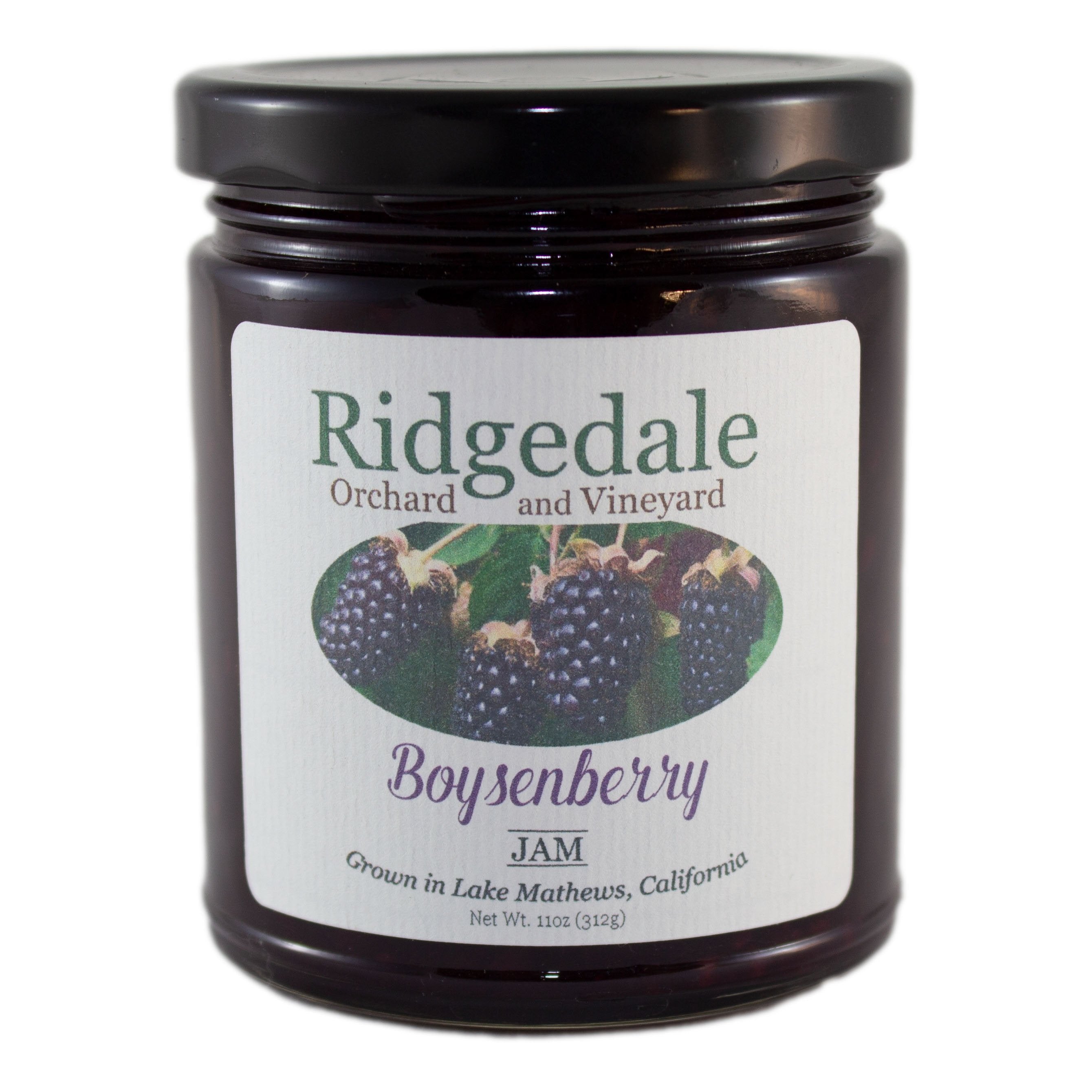 Boysenberry Artisan Jam, handmade from Ridgedale Orchard and Vineyard