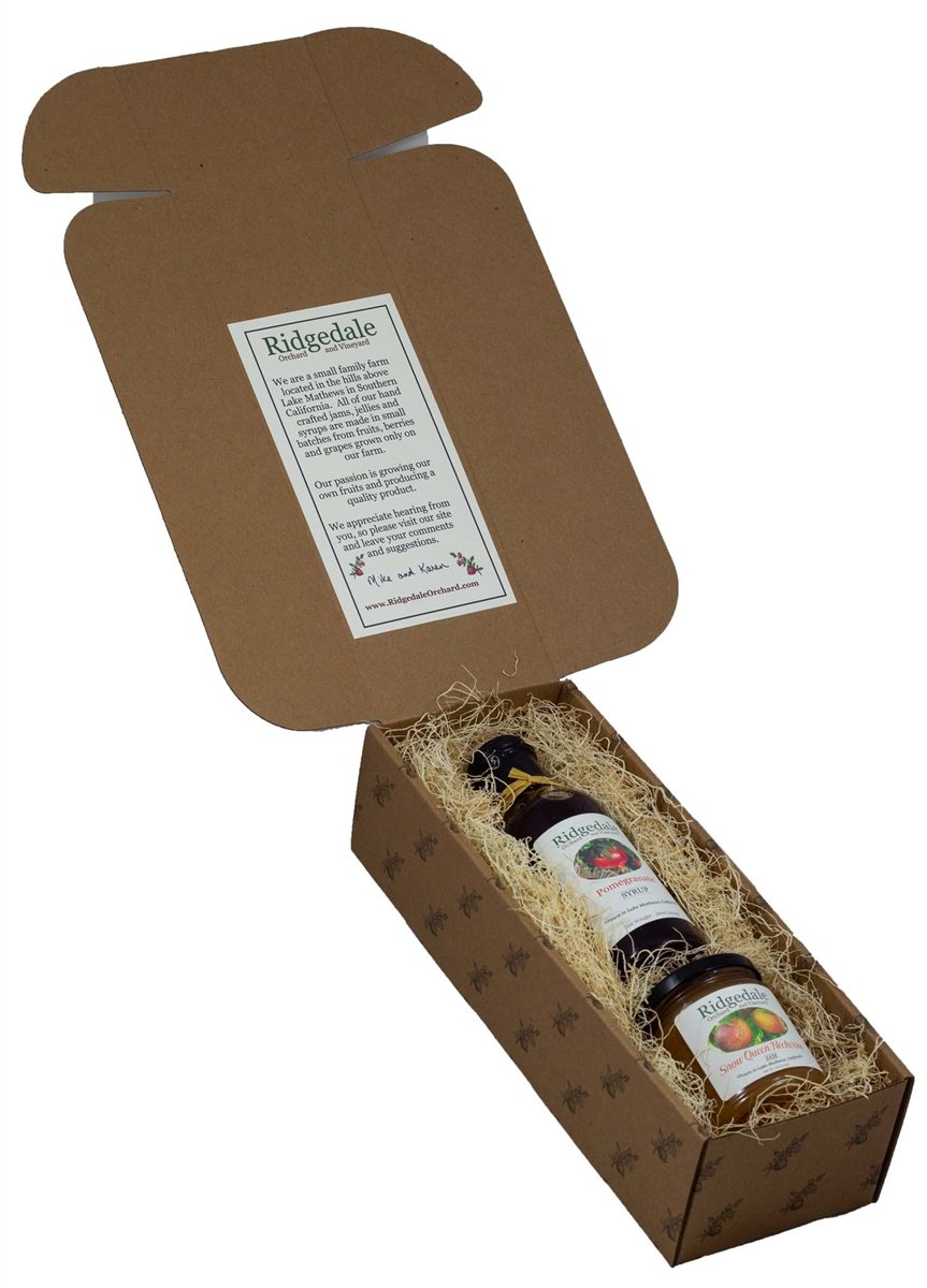 Jam and Syrup Custom Assortment Box - Ridgedale Orchard & Vineyard