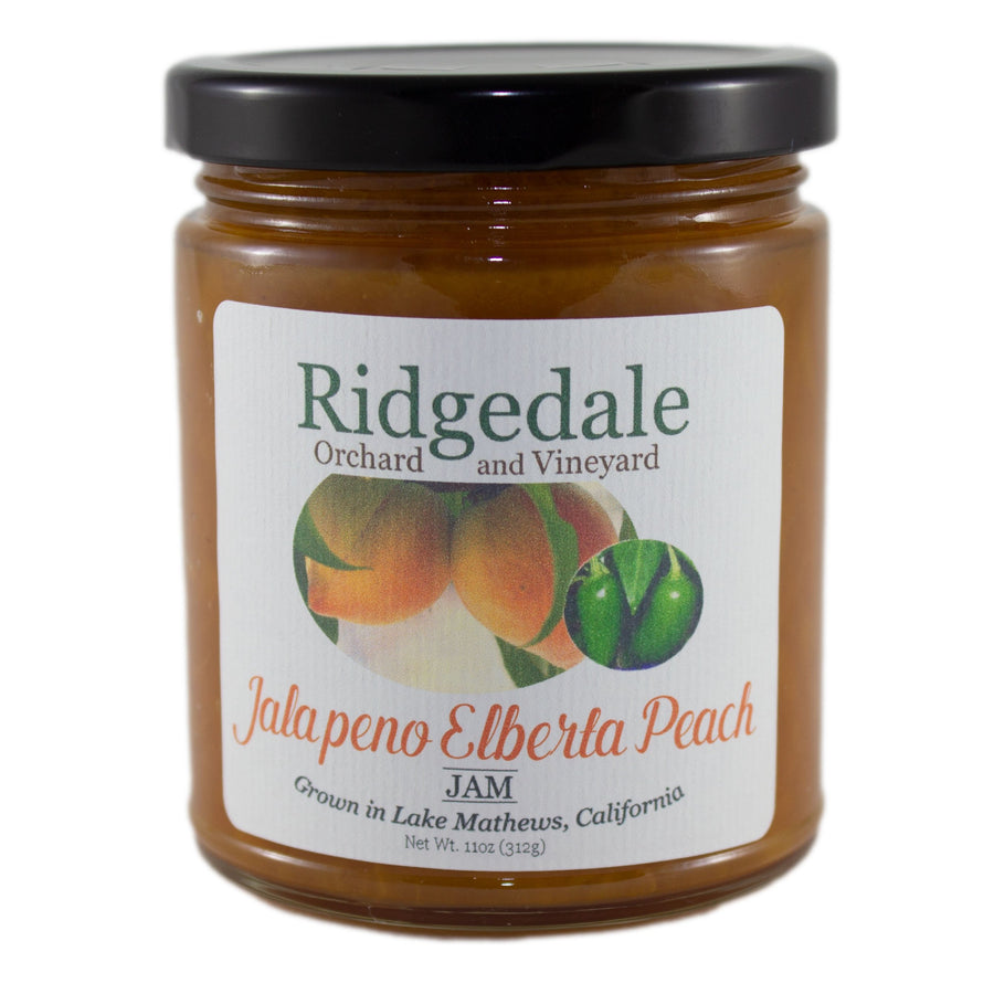 Elberta Peach Jam with Jalapeno - Ridgedale Orchard & Vineyard