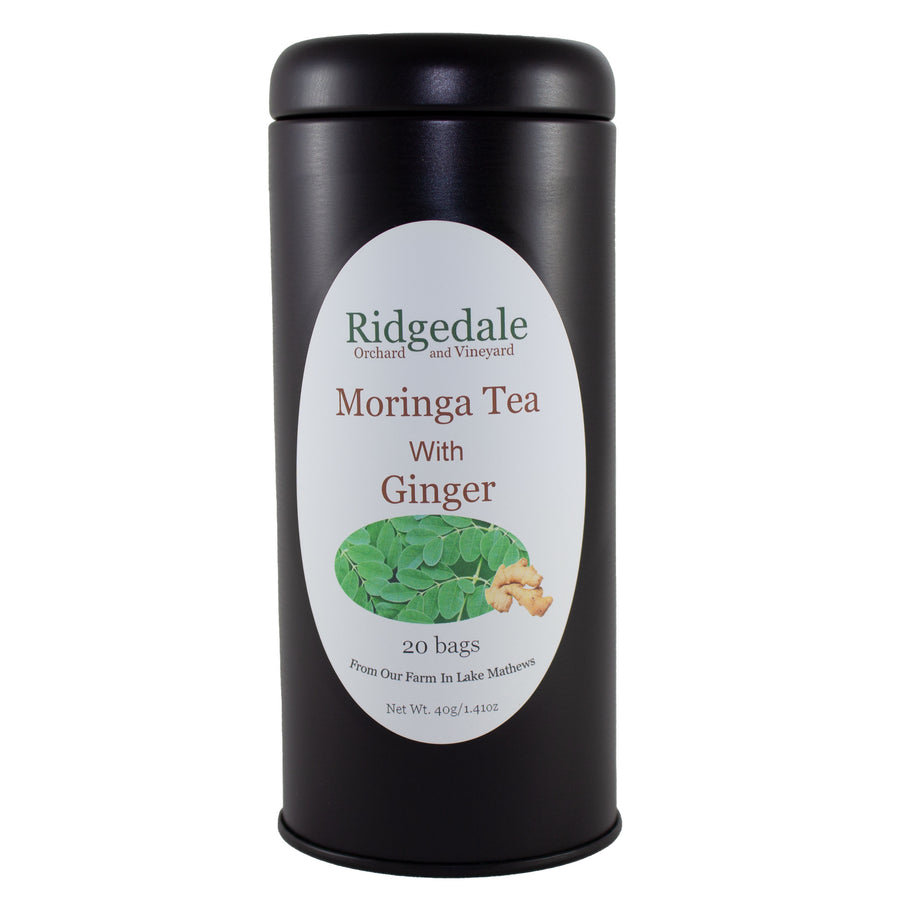 Moringa Tea with Ginger Direct From Ridgedale Orchard and Vineyard