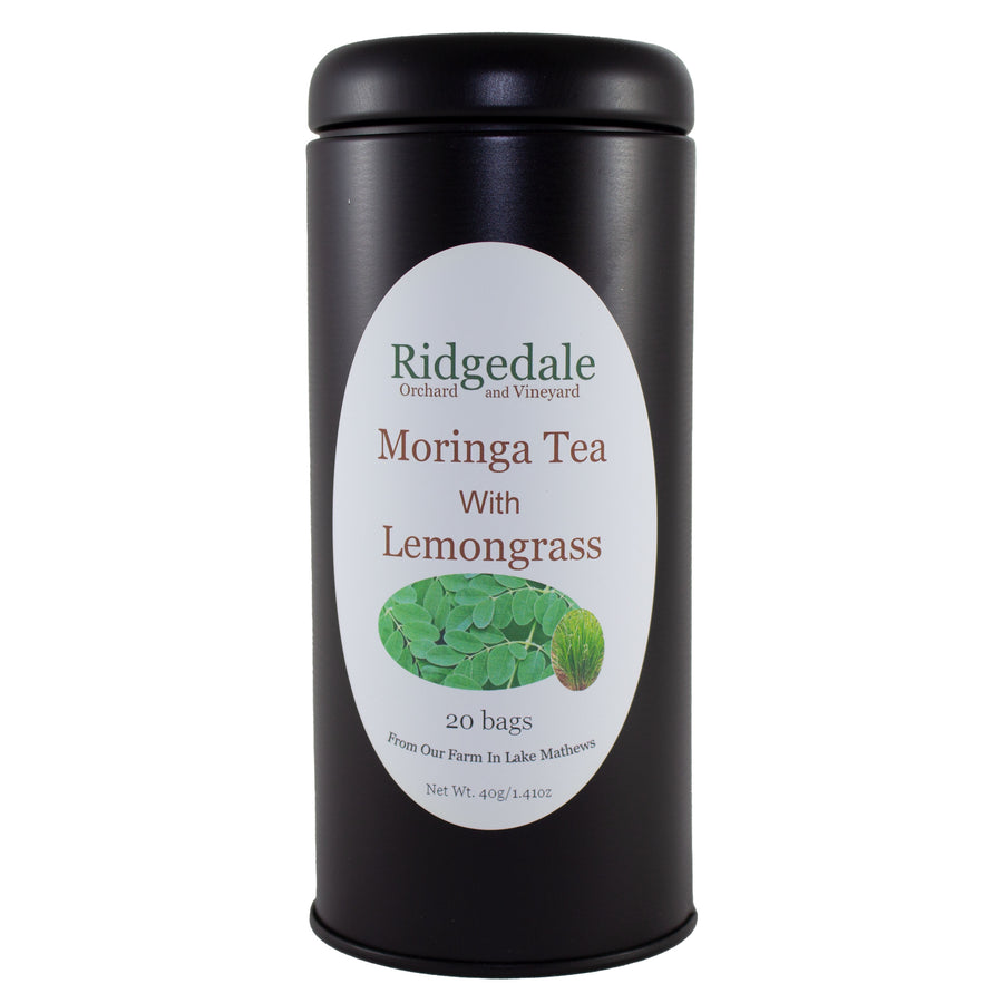 Moringa Lemongrass Tea Direct From Ridgedale Orchard and Vineyard