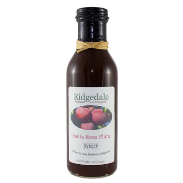 Santa Rosa Plum Syrup - Ridgedale Orchard & Vineyard